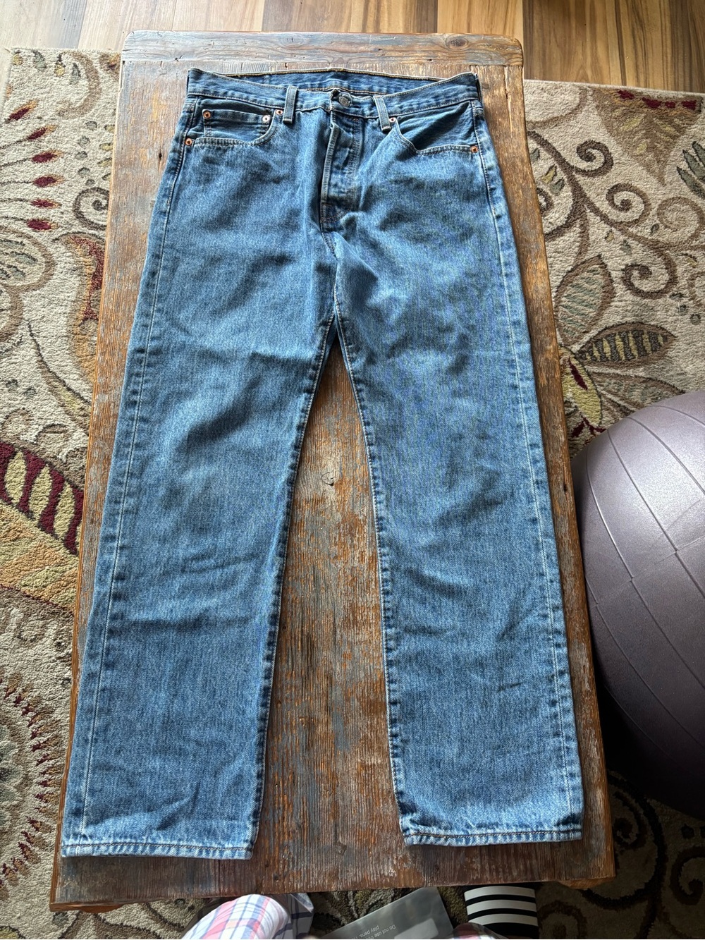 Levi's Straight Fit Blue Men's Jeans